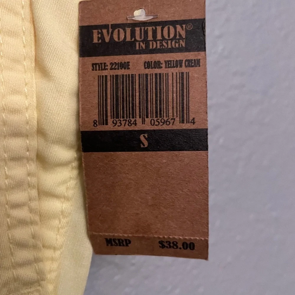 Revolution yellowCream Cargo Pants Utilitarian Style
